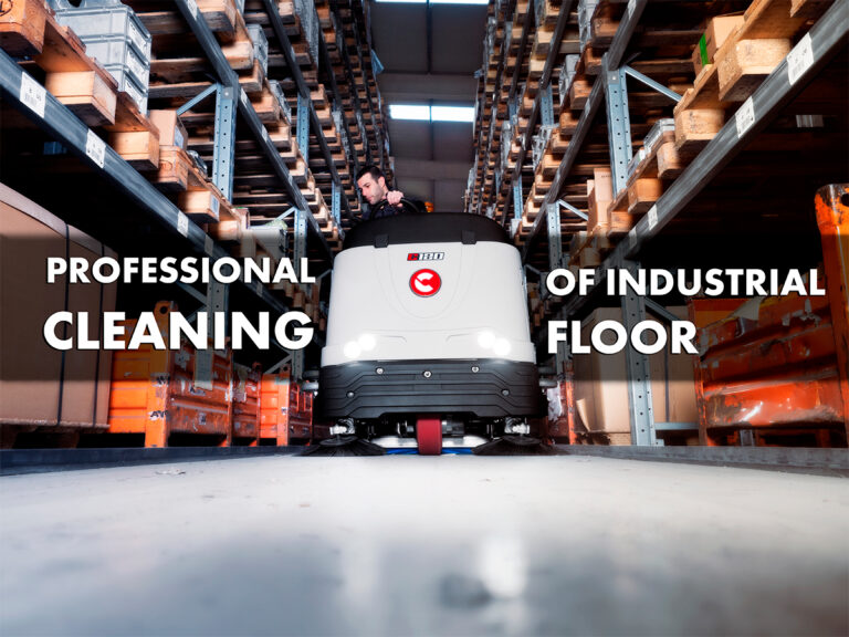 نظافت صنعتی چیست Professional cleaning of industrial floor