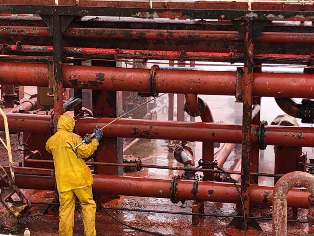 هیدروبلاست یا سندبلاست چیست با وتراجت