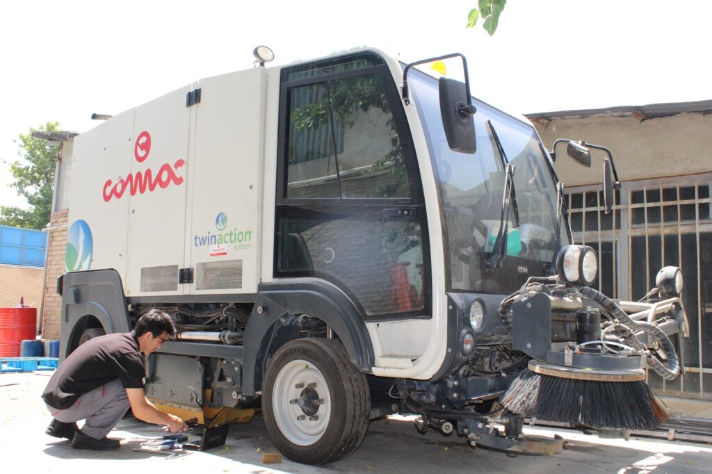 تعمیرات سوییپر صنعتی