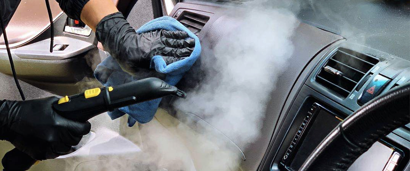 steam-cleaning بخار شوی خودرو