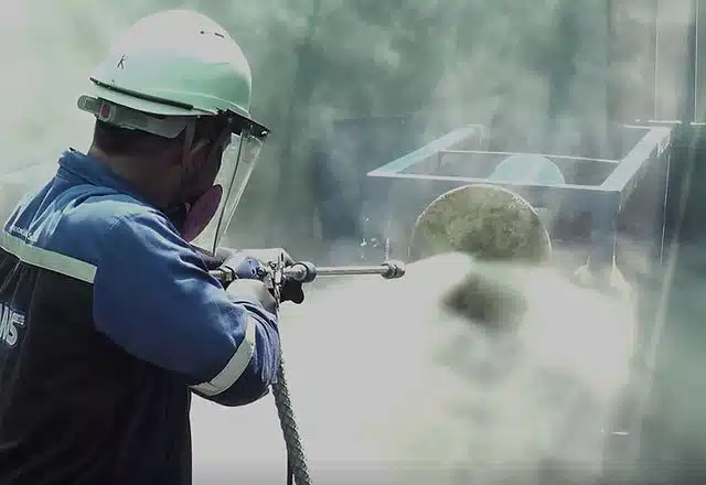 واتر بلاستینگ با واترجت صنعتی