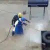 چالشها و راهکارهای استفاده از واترجت بلاست در صنعت لاستیک لاستیک و پلاستیک Ultra-high-pressure-water-blasting-equipment-hydroblasting-equipment