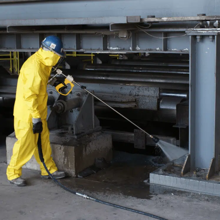 واتر بلاست  فلز و آهن