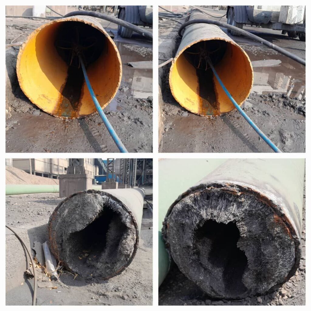 رسوب زدایی لوله