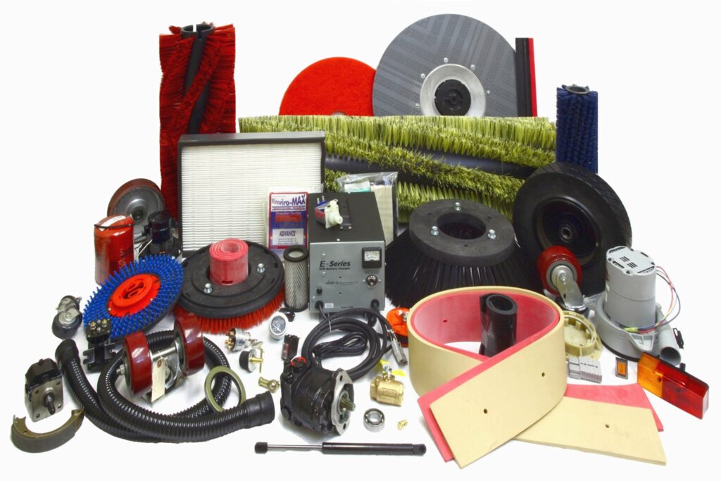 لوازم یدکی تجهیزات نظافت صنعتی 