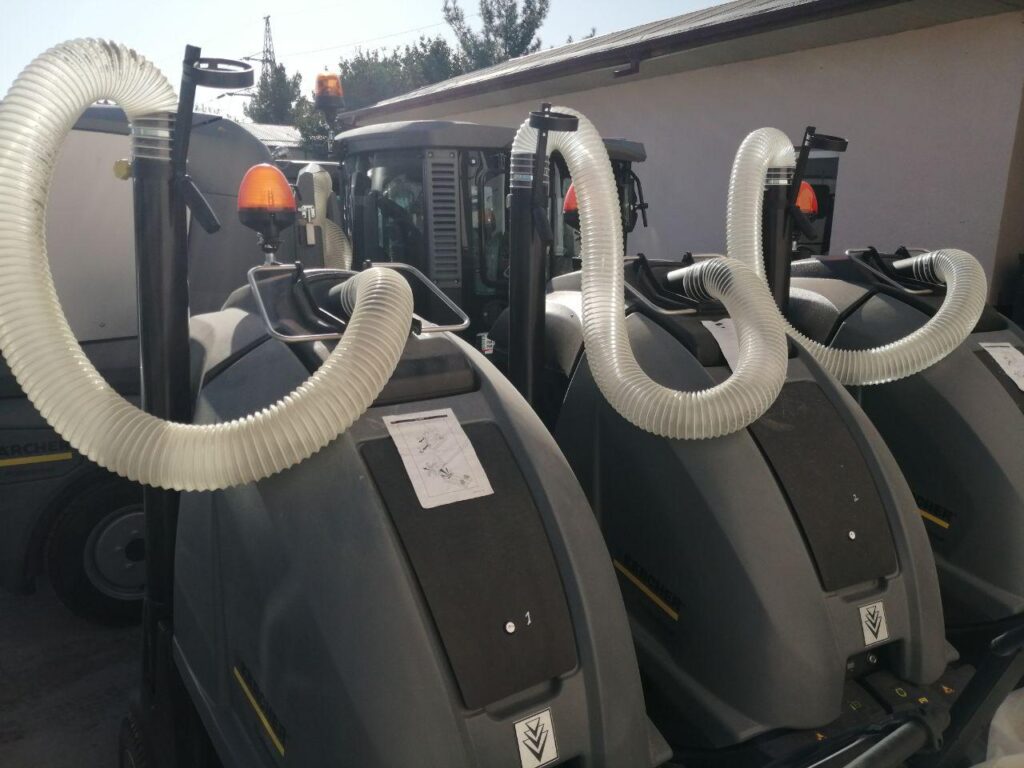 خرید دستگاه برگ جمع کن